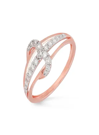 Malabar Gold and Diamonds 18 Carat 750 Purity Diamond Ring MGNBSC2816RN1RVVSVS-GH13 