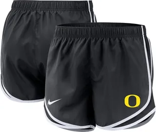 Women's Nike Black Oregon Ducks Team Tempo Performance Shorts