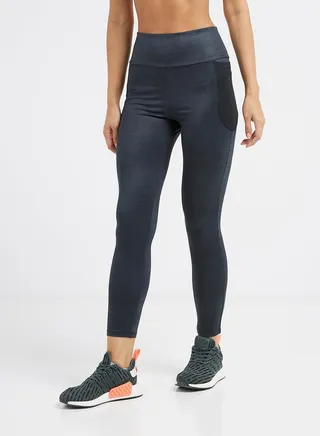 Skinny High-Rise Leggings Charcoal Grey 