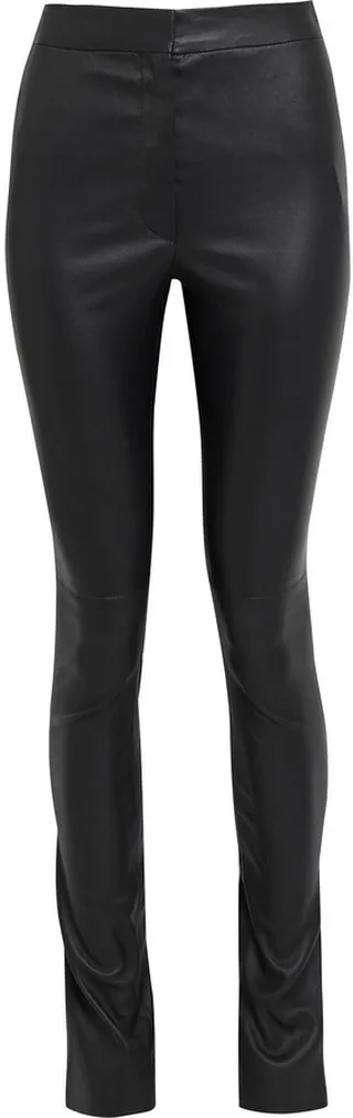 Leather skinny pants