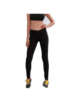 Solid Stretch Yoga Pants Black 