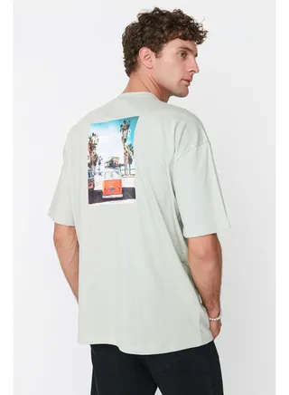 Man T-Shirt Mint 