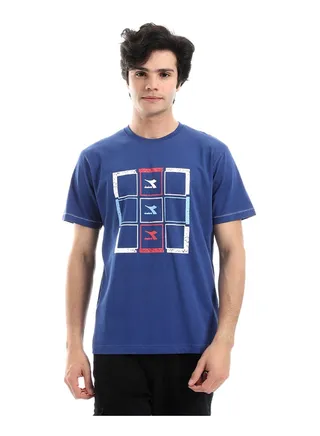 Men Cotton Printed T-Shirt 