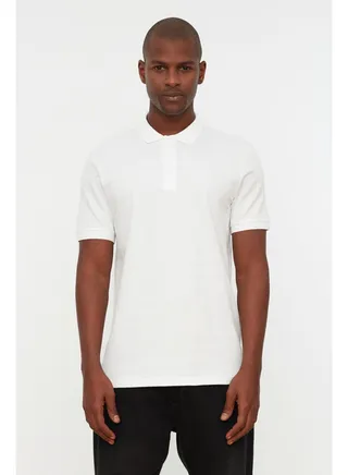Man Polo T-Shirts White 