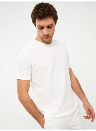 Crew Neck Short Sleeve Men's T-shirt 
