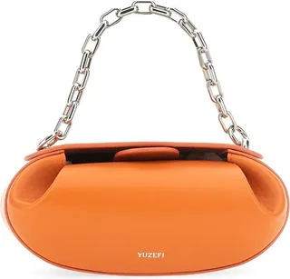 Yuzefi Logo Printed Shoulder Bag