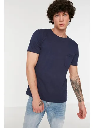 Man T-Shirt Navy 