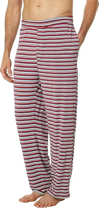 Kickee Pants Pajama Pants (Christmas Stripe) Men's Pajama