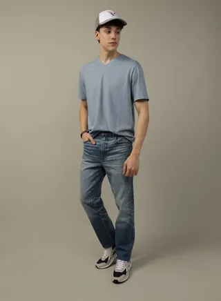 AE Short-Sleeve V-Neck T-Shirt 