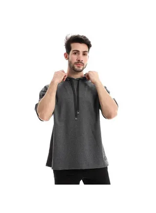 Cotton Slip On Comfy Hooded T 