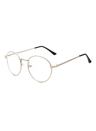 men Transparent Lenses Round 