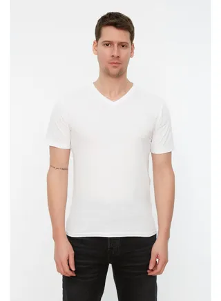 Man T-Shirt White 