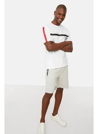 Man T-Shirt White 