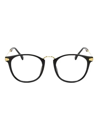 unisex Retro Oversized Round Frames Glasses 