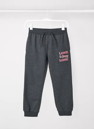 Kids/Teen Slogan Print Sweatpants 
