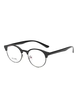 unisex Clubmaster Flat Glasses 