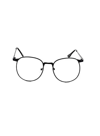 Fashion Square Lens Eyeglasses Metal Frames Glasses 