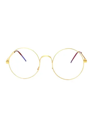 unisex Fashion Round Metal Frames Eyeglasses 