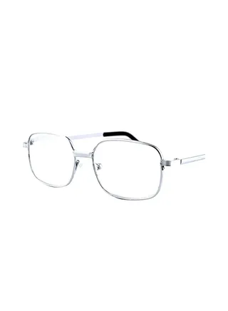 unisex Rectangular Frame Spring Hinge Prescription Eyeglasses 