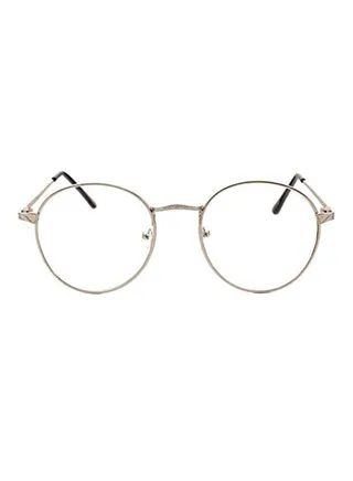 unisex Round Metal Frames Glasses 