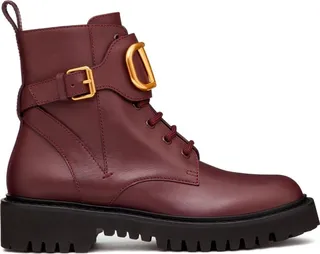 VLogo Signature lace-up boots