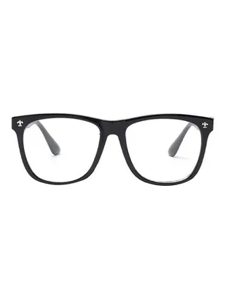 unisex Square Plastic Medical Glasses 