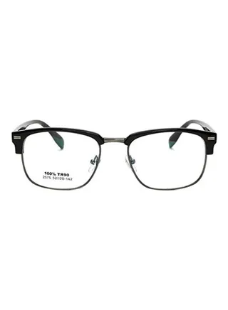 unisex Clubmaster Flat Glasses 