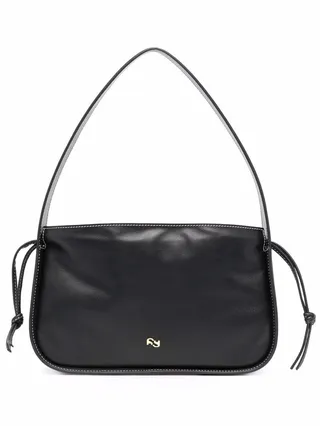 Logo Plaque Shoulder Bag