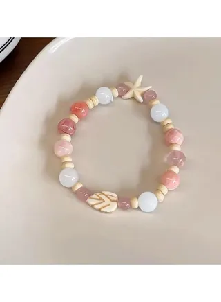 Macaroon Colourful Bracelet Sweet And Cute Girls Strings Hand Jewellery 