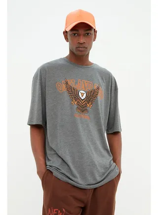 Man T-Shirt Anthracite 