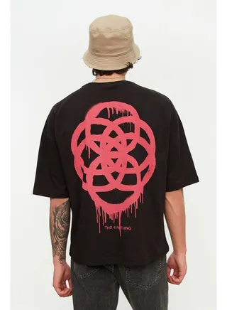 Man T-Shirt Black 