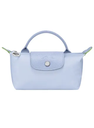 Longchamp women's mini makeup bag, handbag, shoulder bag, fragrant taro purple classic style 