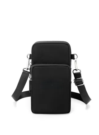 Waterproof Nylon Cute Crossbody Cell Phone Purse Smartphone Wallet Bag for Women 