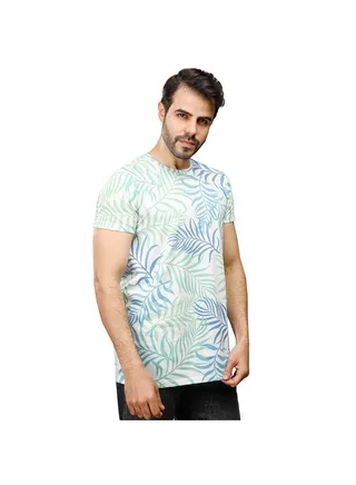 Coup Printed T-Shirt For Men - Regular Fit - Multi Color 