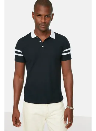 Man Polo T-Shirts Navy 