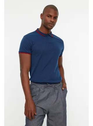 Man Polo T-Shirts Navy 