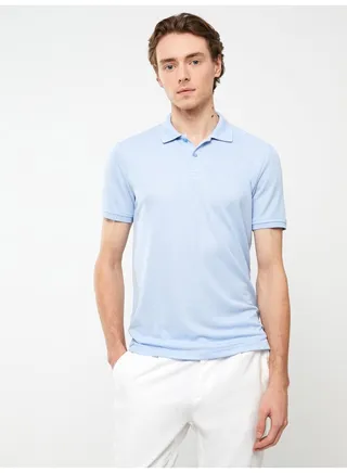 Polo Neck Short Sleeve Men's T-Shirt 