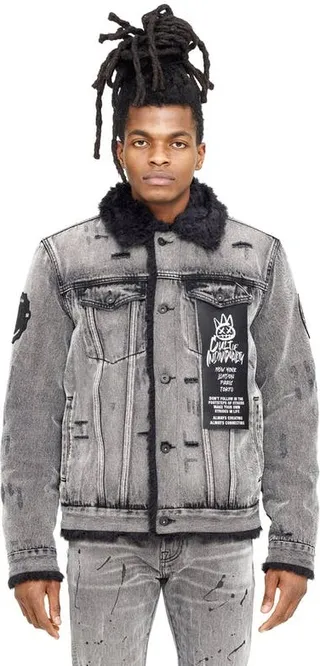 Cult of Individuality Naughty Type 3 Denim Jacket - Black