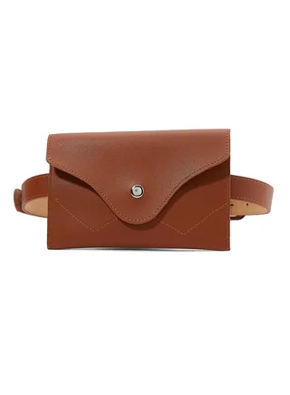 Envelope Belt Waistpack Brown 