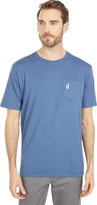 johnnie-O Dale Crew Neck T-Shirt (Wake) Men's Clothing