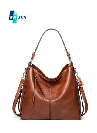 Women's European and American Style Fashion Shoulder Bags, Ladies Casual Retro Handbag Tote Bags Clutch Bag, Large-capacity Crossbody Bag Sling Bag Side Bag Carry Bag 