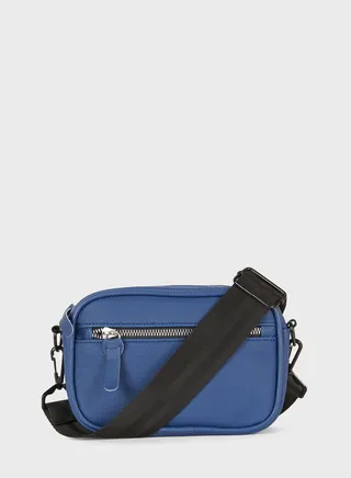 Faux Leather Crossbody Bag