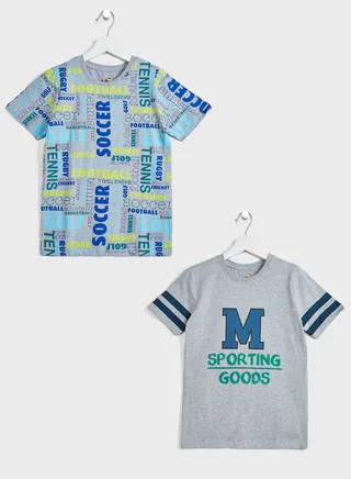 2 Pack T-Shirt For Boys