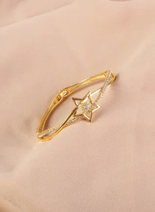 Platinum Zirconic Bracelet Gold 