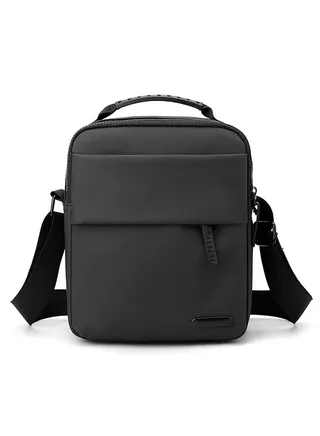 Skycare Sling Crossbody Bag Small Shoulder Backpack for Men Chest Bags Casual Daypack for Business Travel Cycling (Black) 