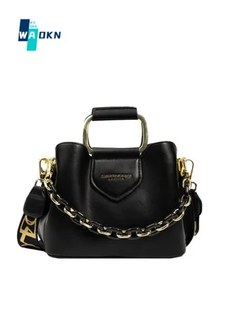 Women's Large-capacity Chain Shoulder Bag, Ladies Versatile Solid Color Bucket Bag Crossbody Bag Sling Bag Side Bag, Crossbody Bag, PU Leather Tote Bag Handbag Clutch Bag Carrying Bag 