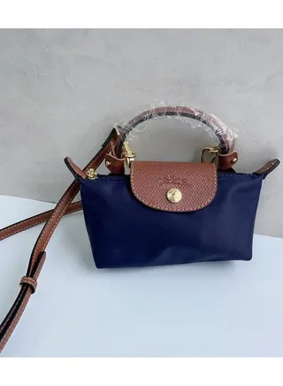 Longchamp Le Pliage mini Travel Bag Tote Bag included Mini Shoulder Straps 