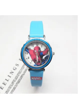 Marvel Spider-Man Simple Belt Watch Blue 