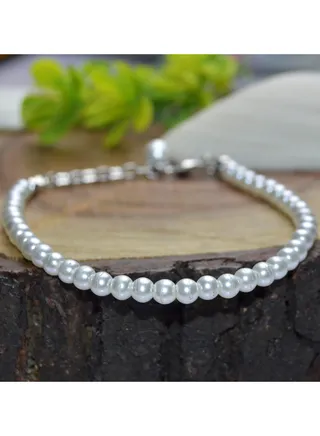 2ml White Pearls Bracelet 