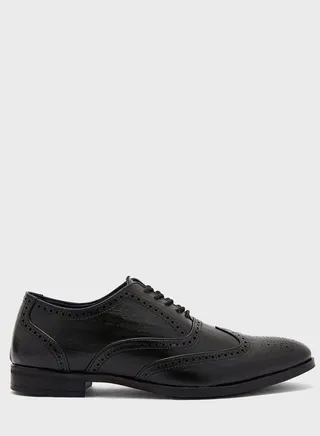 Formal Wing Cap Brogue Lace Ups